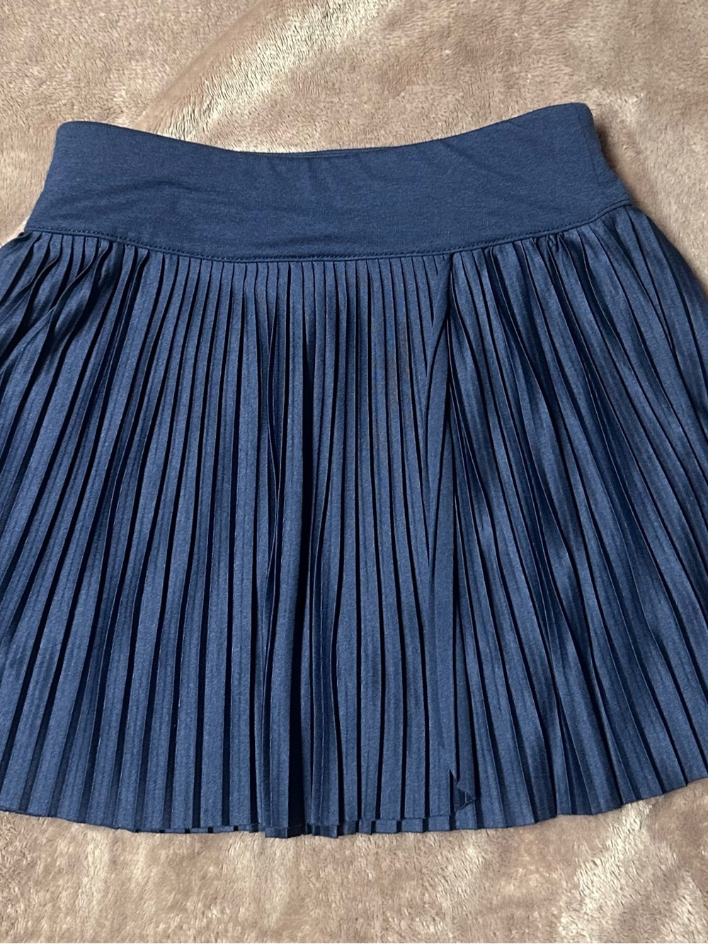 Navy Pleated Kid’s skirt